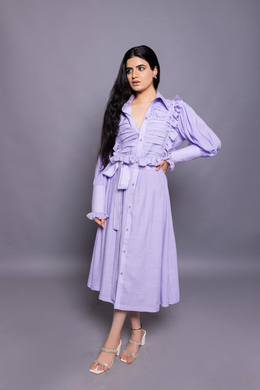 Lilly Lilac dress - Ackee