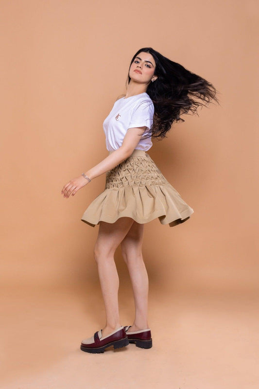 Monica Mini Skirt - Ackee